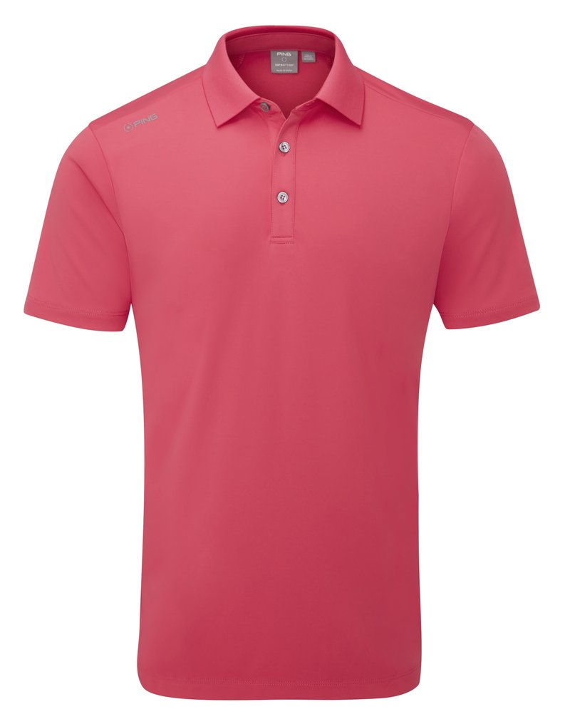 PING Lindum polo da uomo, rhapsody pink