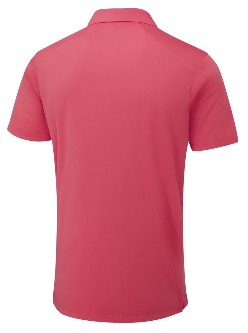 PING Lindum polo da uomo, rhapsody pink