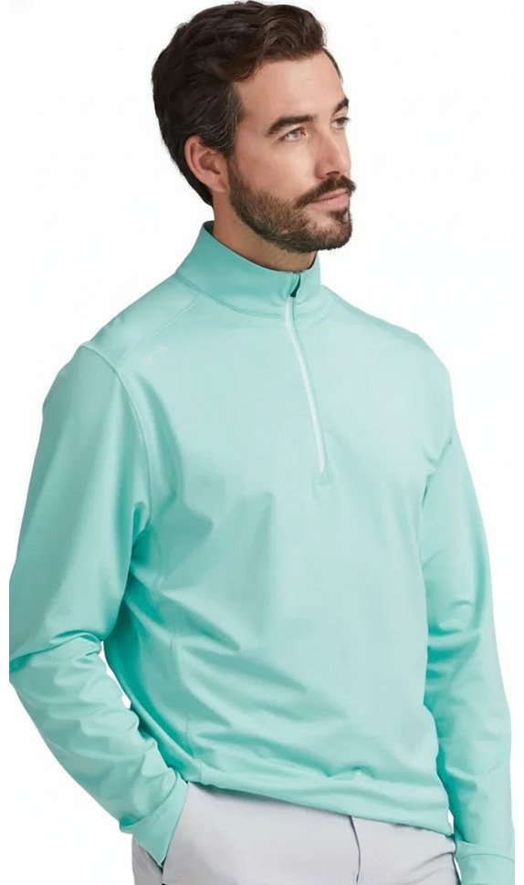 PING Latham Half Zip maglia da golf uomo, green bay