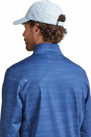 PING Latham Half Zip maglia uomo, inky multi