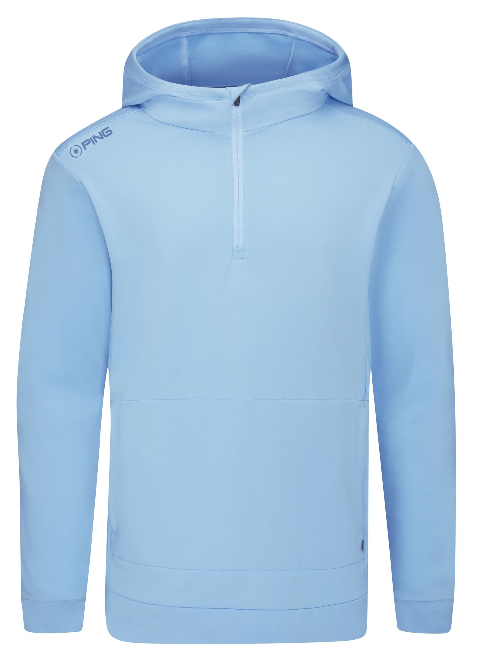 Ping Haldon Hooded Fleece felpa da uomo, baltic sea