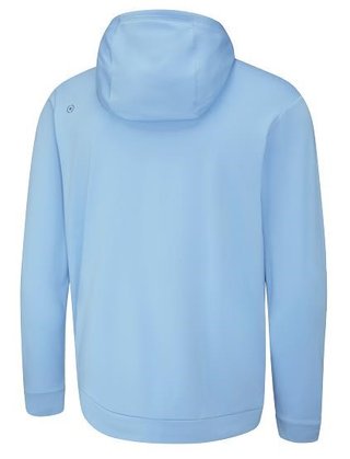 Ping Haldon Hooded Fleece felpa da uomo, baltic sea
