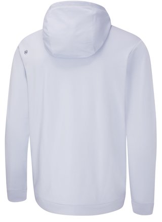PING Haldon Hooded Fleece felpa da uomo, pearl grey