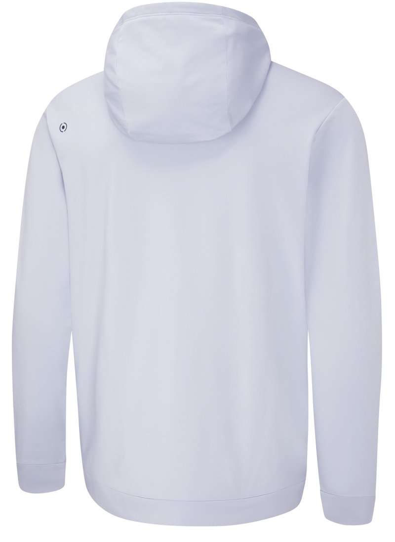 PING Haldon Hooded Fleece felpa da uomo, pearl grey
