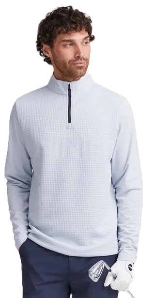 PING Faron felpa uomo, grigio perla