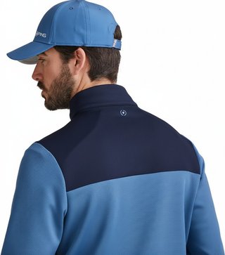 PING Kinver felpa uomo, stellar/navy
