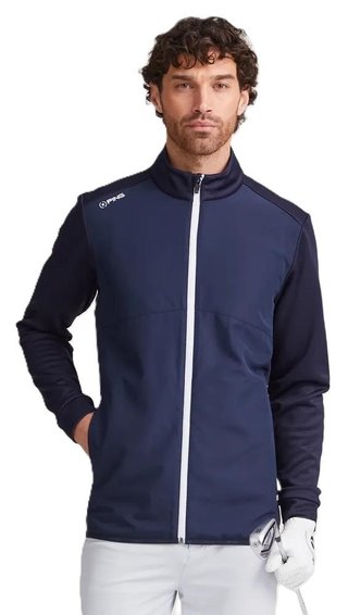 PING Burford giacca da uomo, blu navy