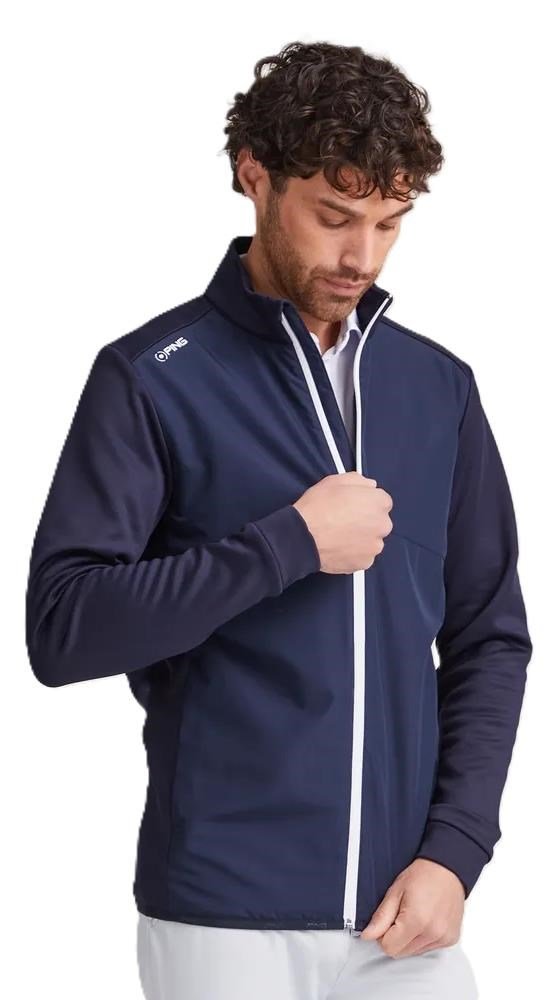 PING Burford giacca da uomo, blu navy
