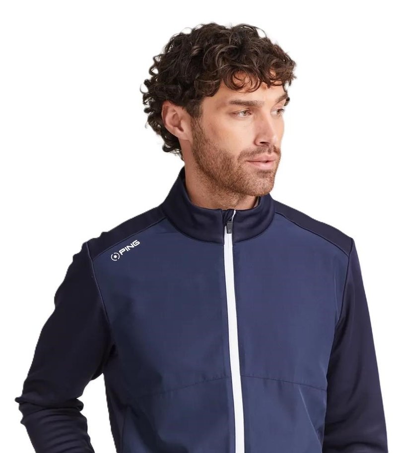 PING Burford giacca da uomo, blu navy