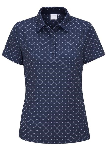 PING Aeria Printed polo da donna, micro monogram