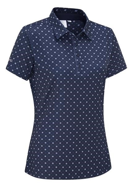 PING Aeria Printed polo da donna, micro monogram
