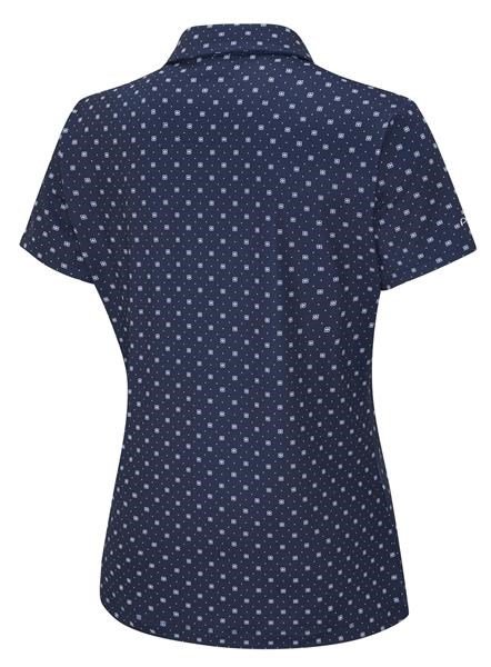 PING Aeria Printed polo da donna, micro monogram