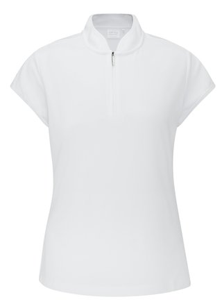 PING Evetta Jacquard polo da donna, bianco
