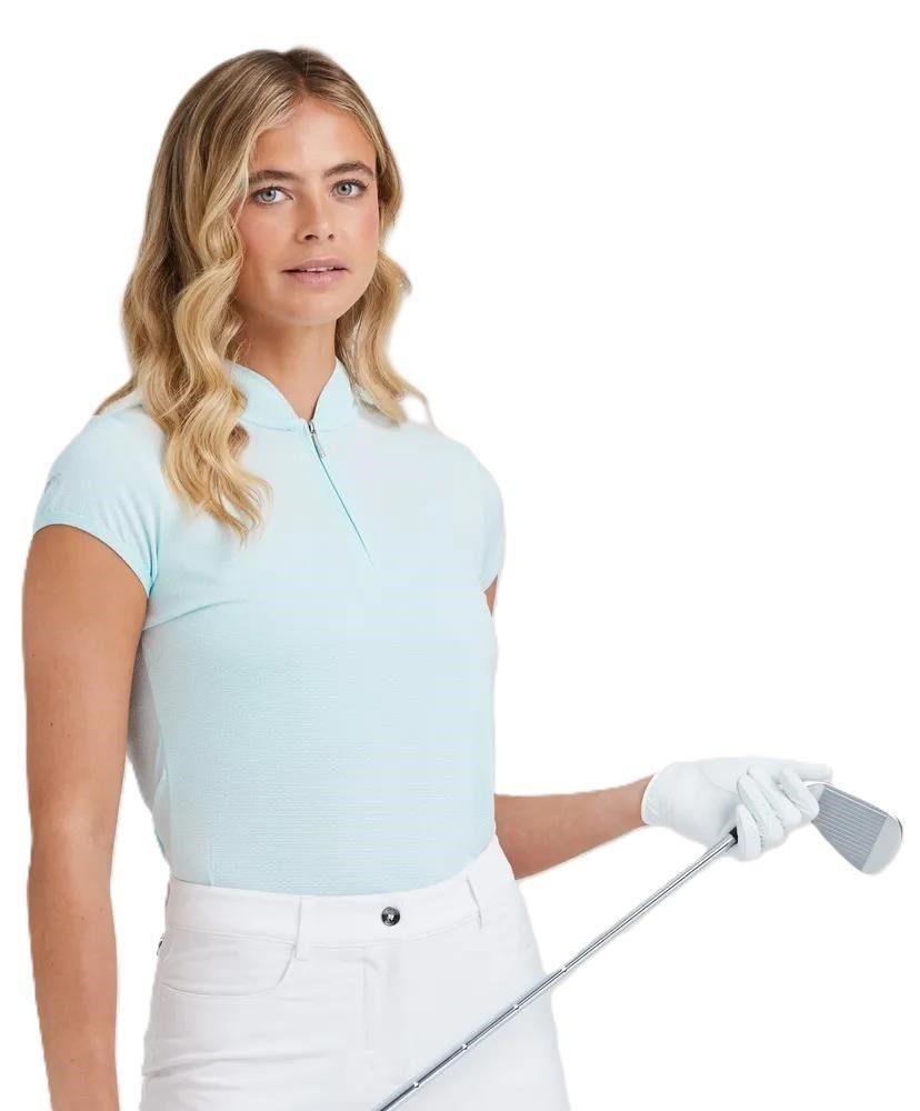 PING Evetta Jacquard polo da donna, seaspray