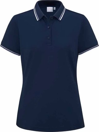 PING Viviana Tipped polo da donna, navy