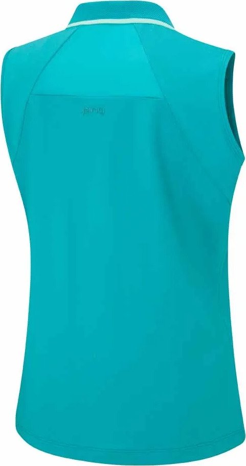 PING Eben Sleeveless polo donna, turchese