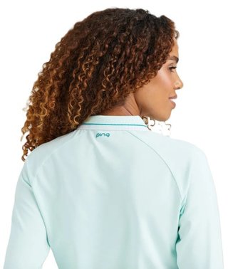 PING Alicia polo da donna, seaspray