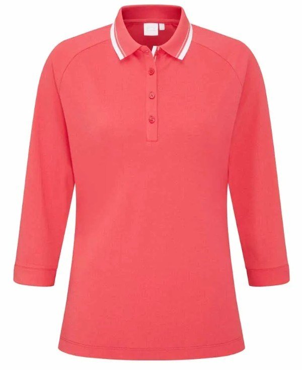 PING Alicia polo da donna, paradise pink