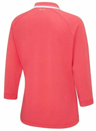 PING Alicia polo da donna, paradise pink