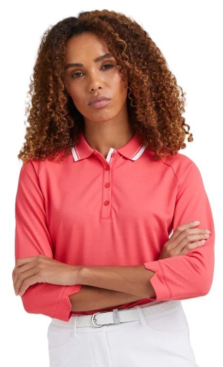 PING Alicia polo da donna, paradise pink