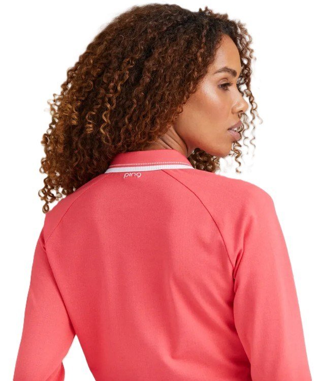 PING Alicia polo da donna, paradise pink