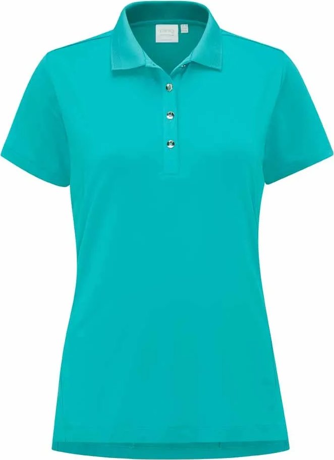 PING Sedona polo da donna, turchese