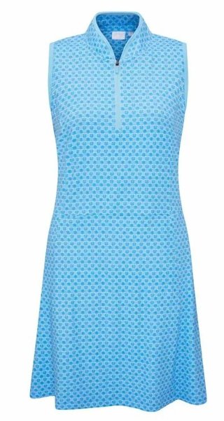 PING Ciara abito da golf donna, azure geo