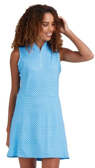 PING Ciara abito da golf donna, azure geo