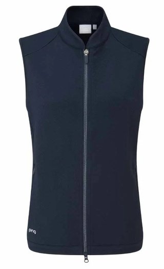PING Mischa gilet da donna, blu navy