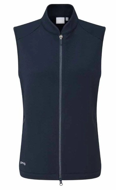 PING Mischa gilet da donna, blu navy
