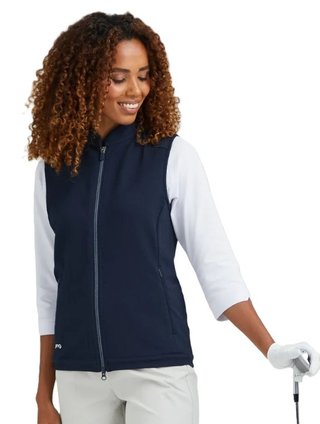 PING Mischa gilet da donna, blu navy