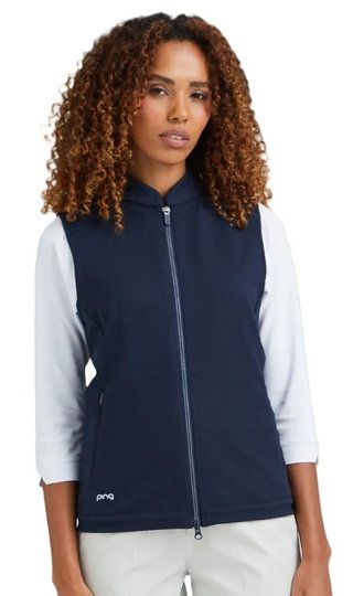 PING Mischa gilet da donna, blu navy