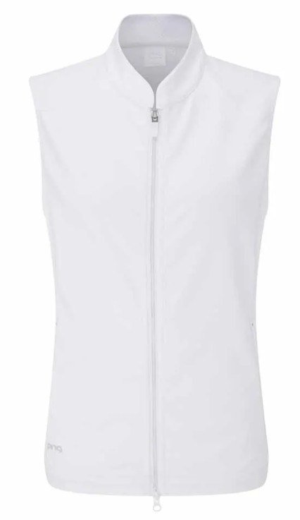 PING Mischa gilet da donna, bianco