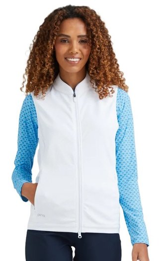 PING Mischa gilet da donna, bianco