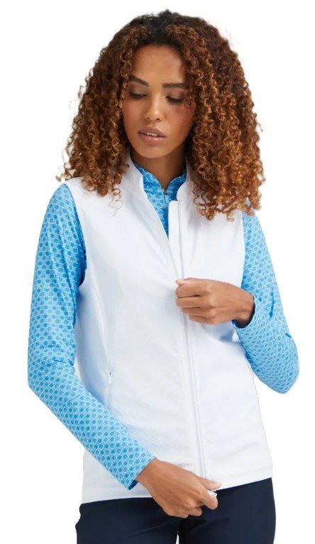PING Mischa gilet da donna, bianco