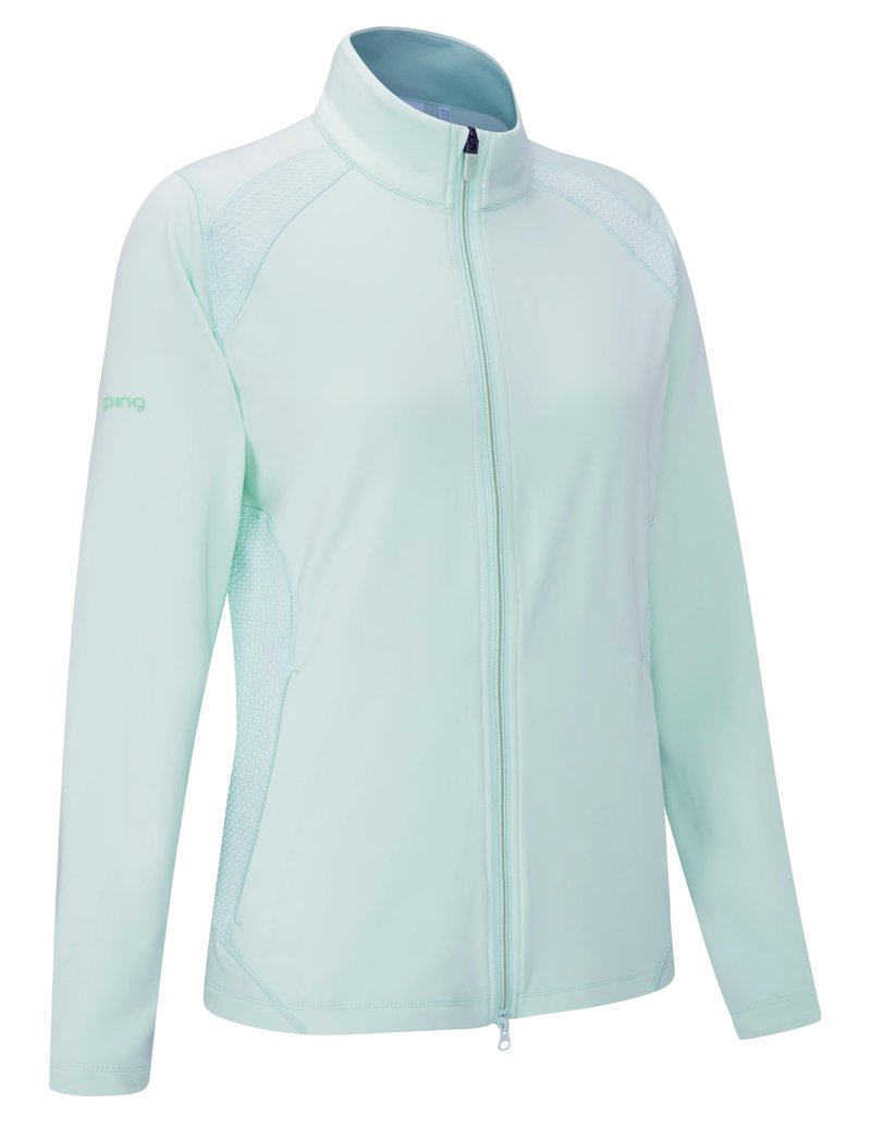 PING Eda Lightweight Full Zip giacca da donna, seaspray