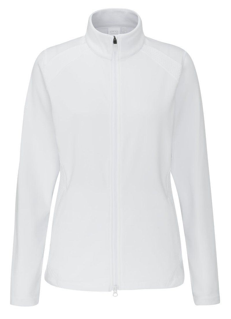 PING Eda Lightweight Full Zip giacca donna, bianca