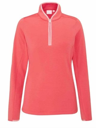 PING Abigale Fleece felpa da donna, rosa paradise
