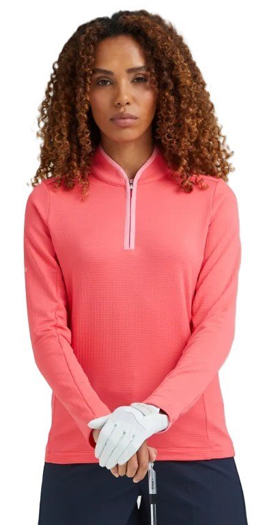 PING Abigale Fleece felpa da donna, rosa paradise