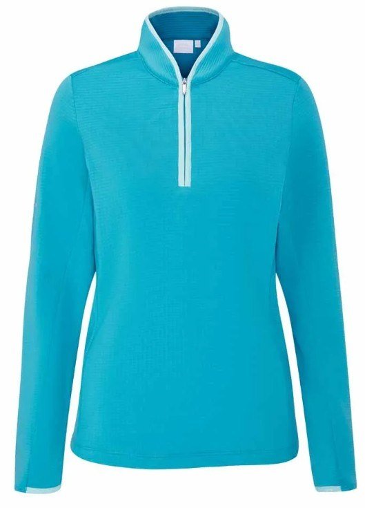 PING Abigale Fleece felpa da donna, turchese