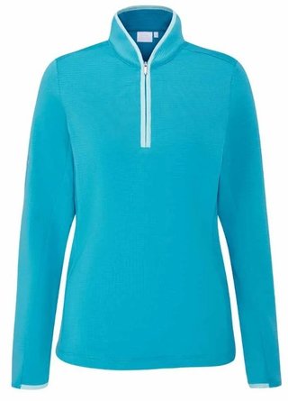 PING Abigale Fleece felpa da donna, turchese