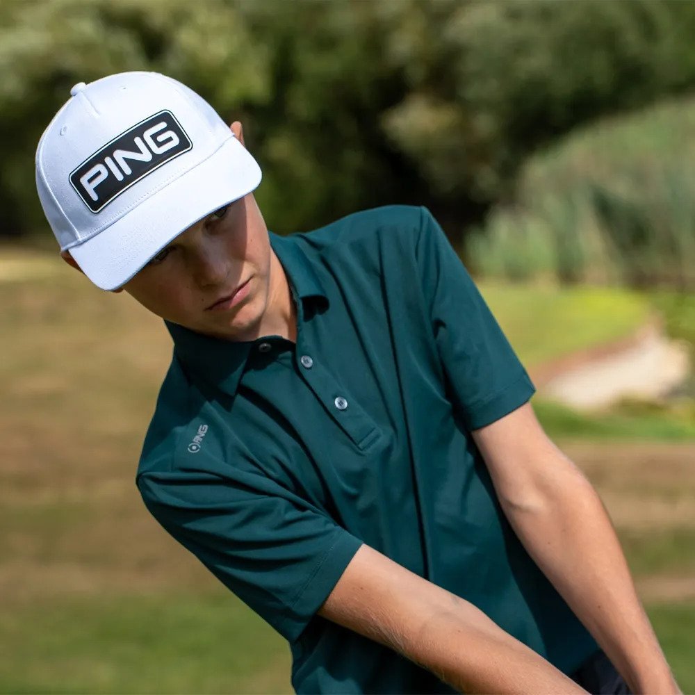 PING Lindum Junior polo da bambino, pine
