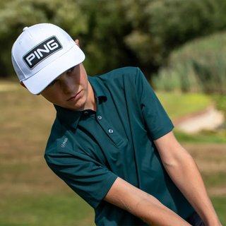 PING Lindum Junior polo da bambino, pine