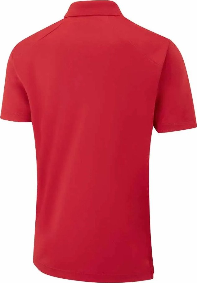 PING Lindum Junior polo da bambino, rich red