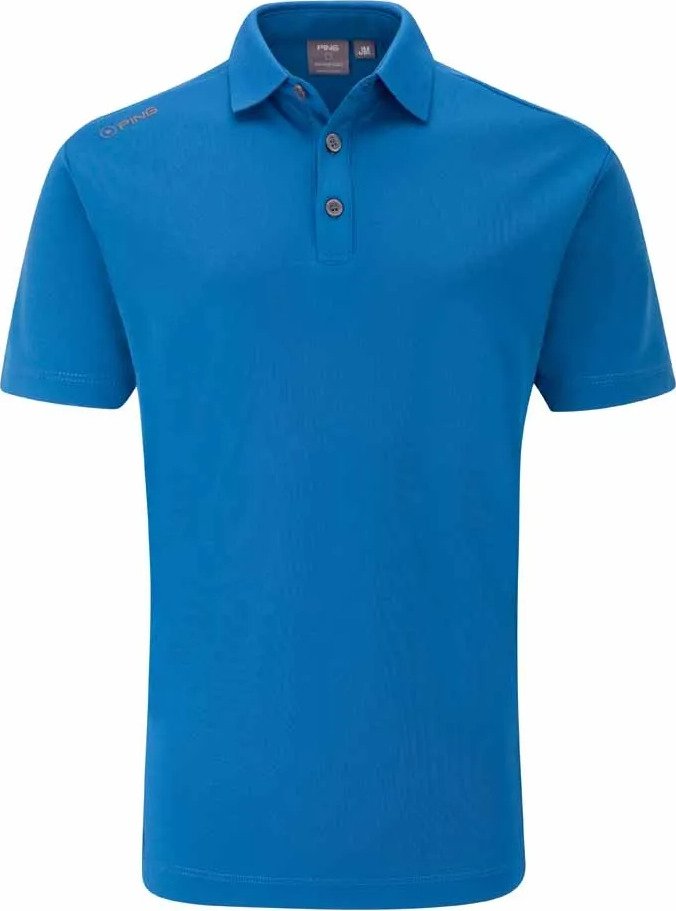 PING Lindum Junior polo da bambino, snorkel blue