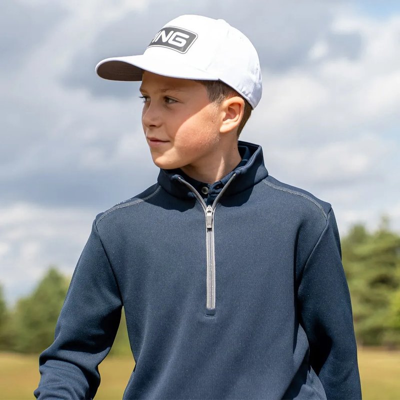 PING Ramsey Junior felpa, navy