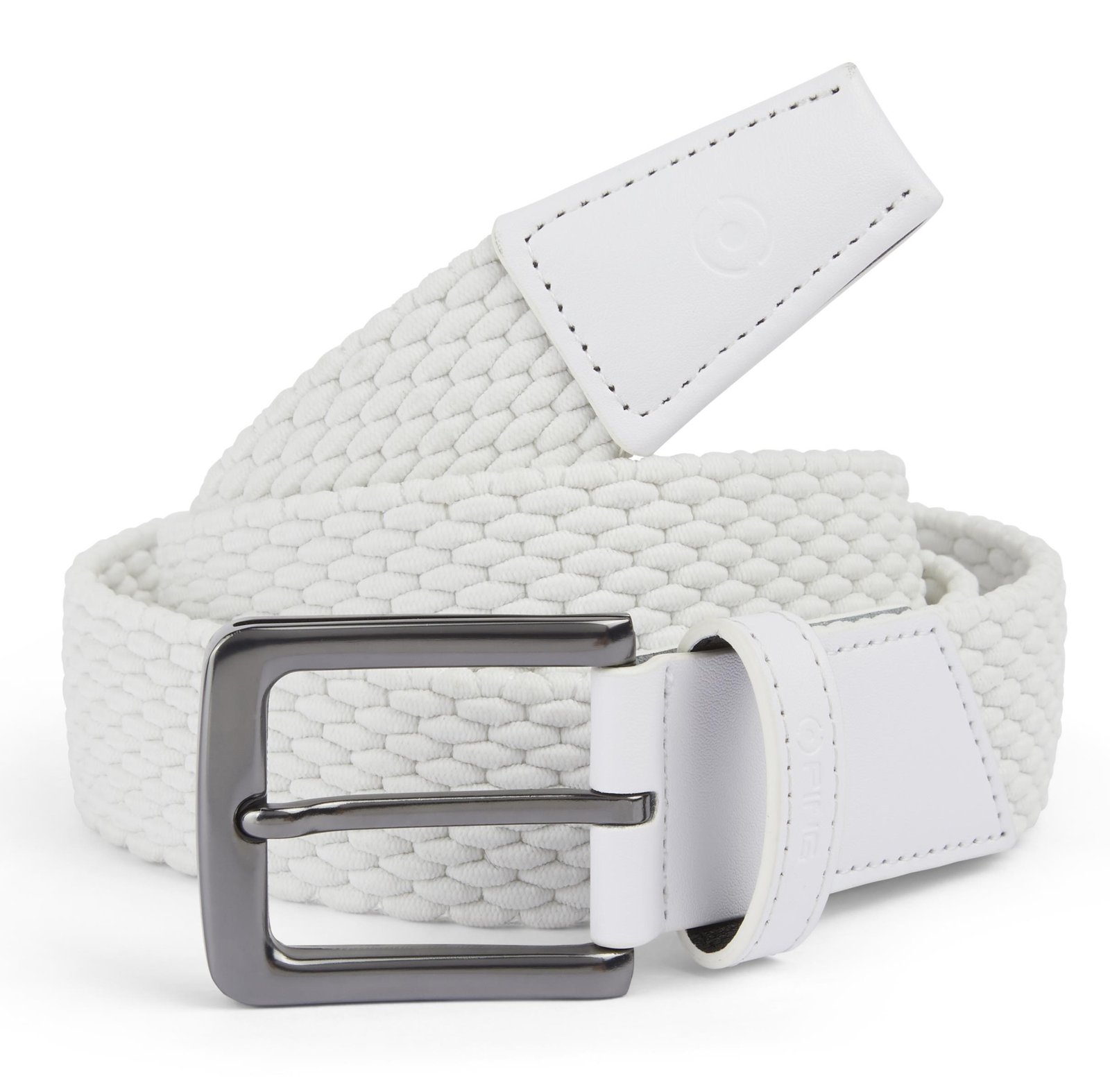 PING Stretch Webbing cintura da uomo, bianco