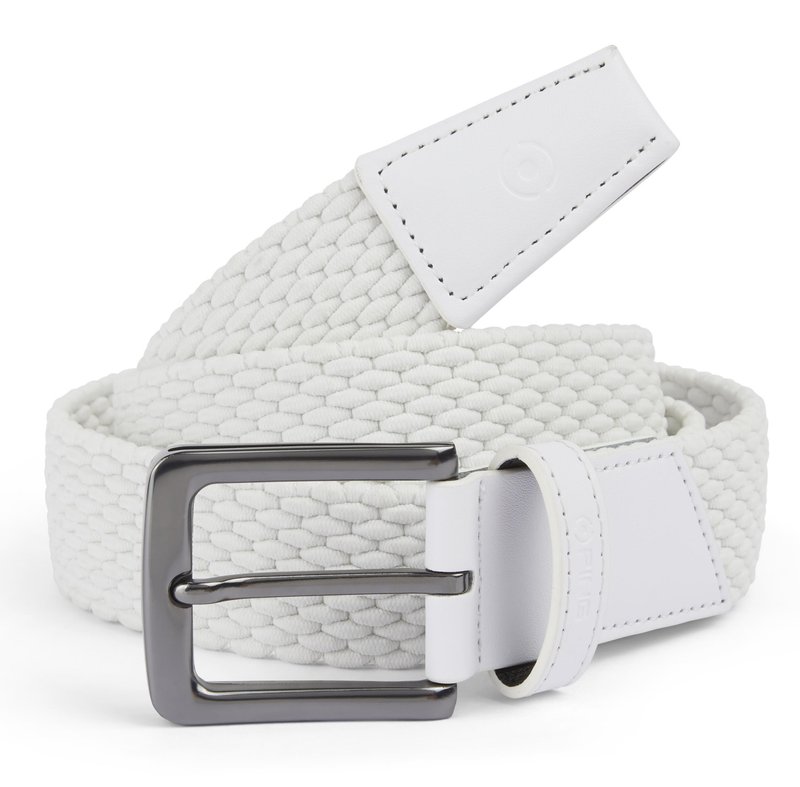 PING Stretch Webbing cintura da uomo, bianco