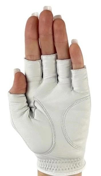 Best of Golf America Halfinfer guanto da donna, bianco