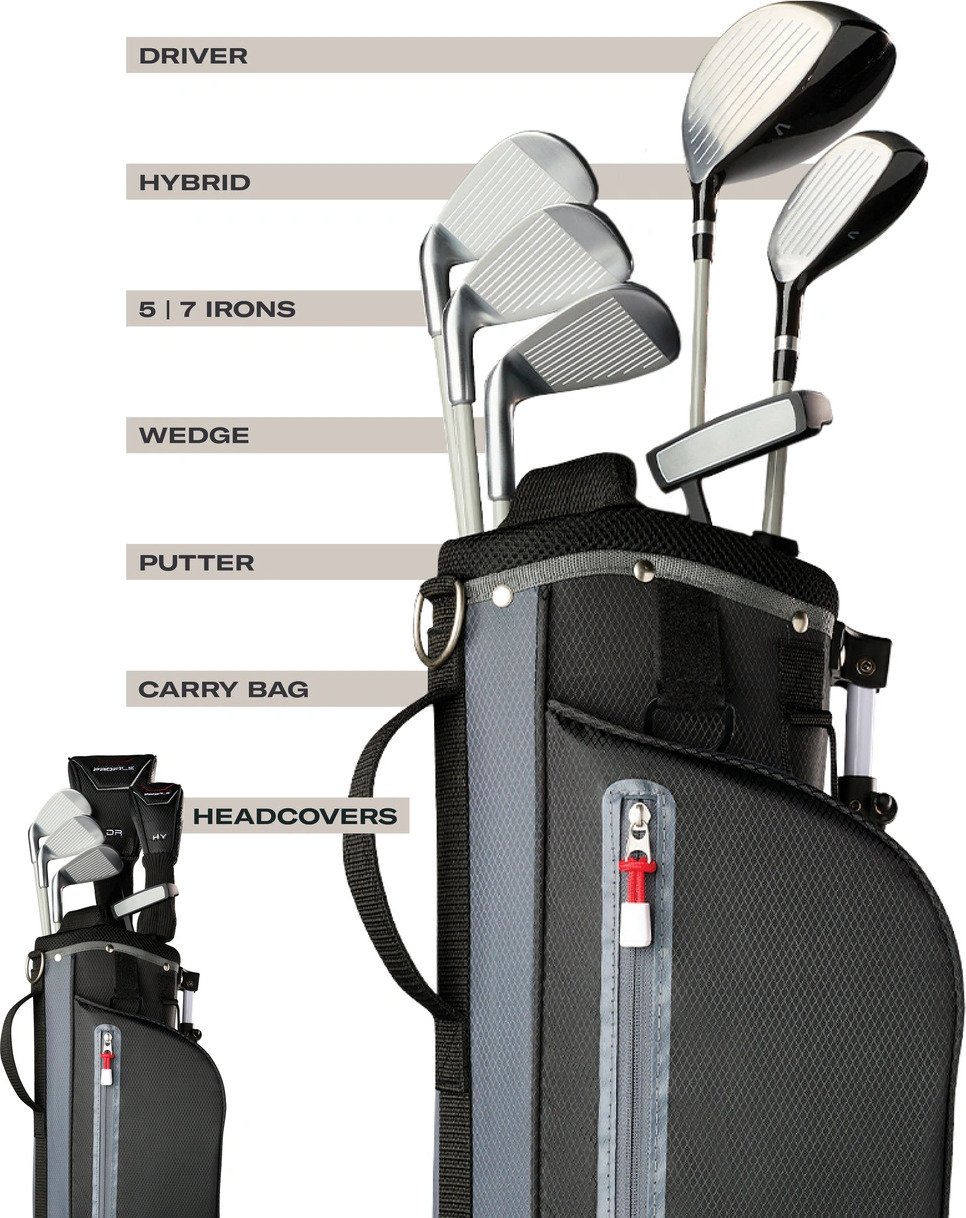 Wilson Profile JR set da golf junior, grafite